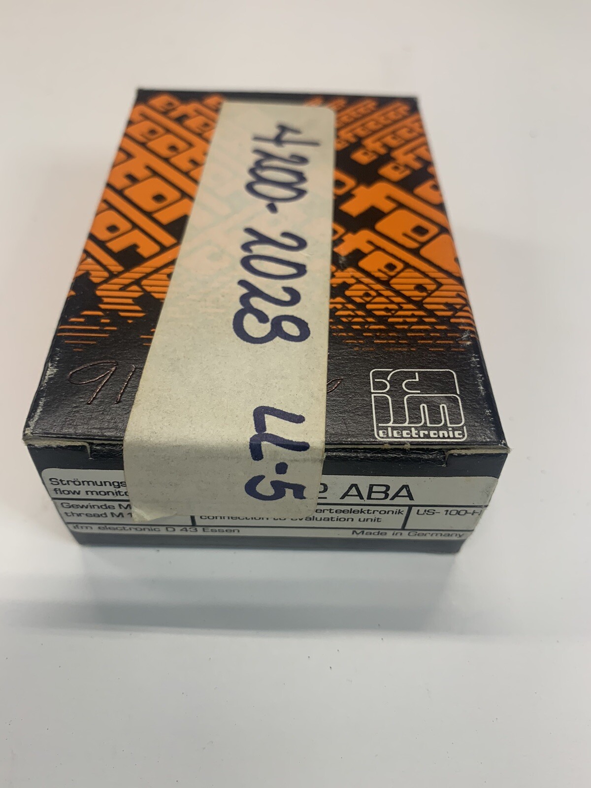 IFM STM 12 ABA Flow Sensor