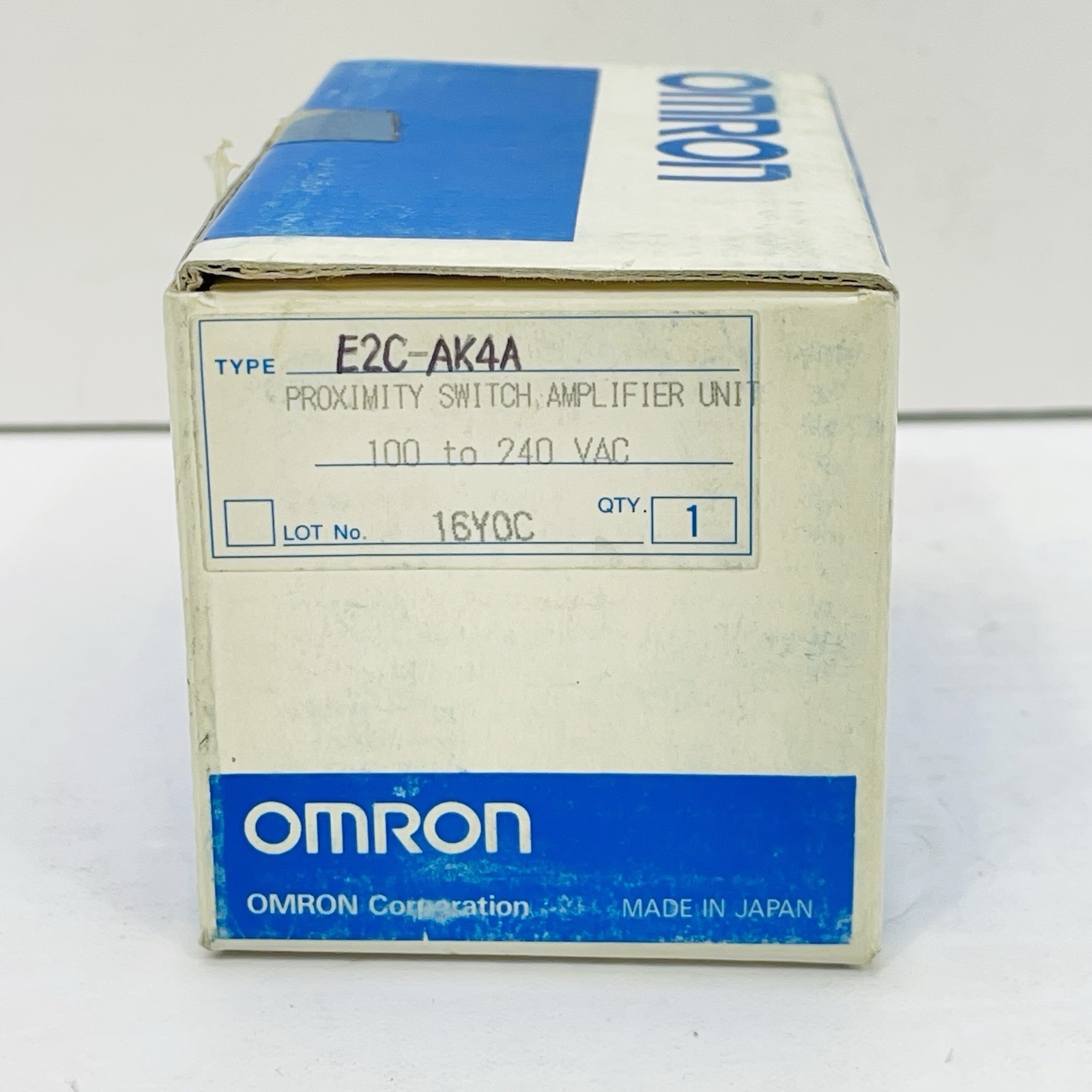 Qty 5 Omron E2C-AK4A Proximity Switch Amplifier Unit ~NEW~