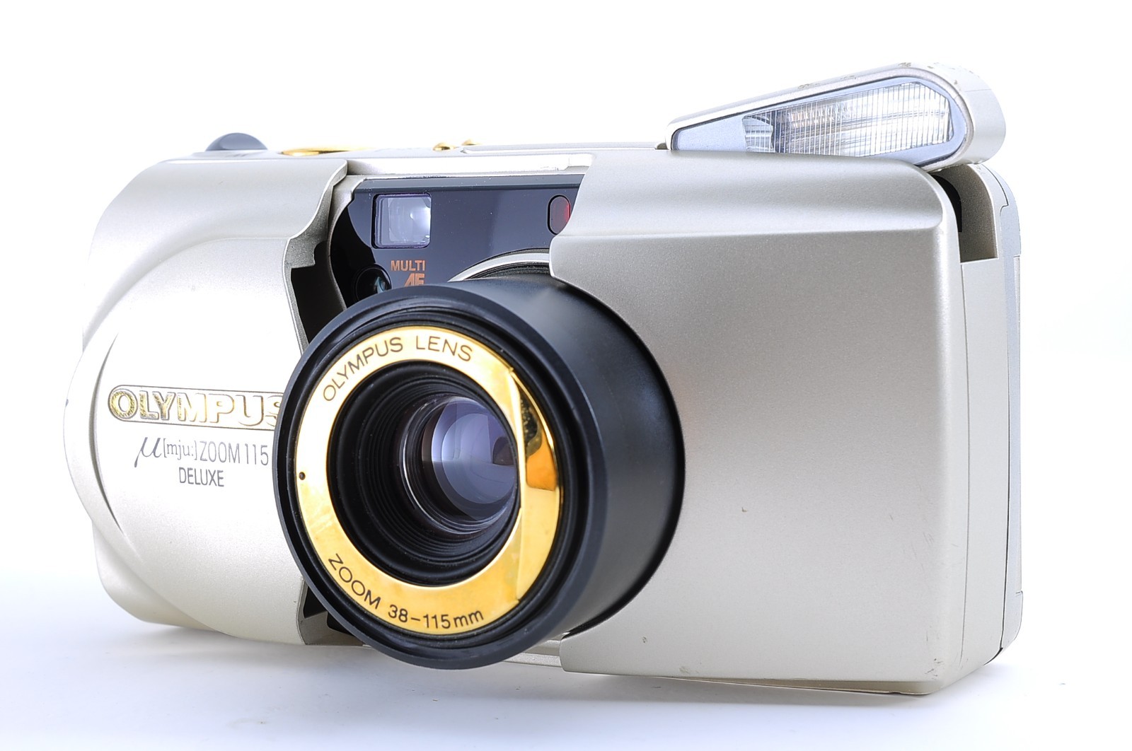 [Tested Working] Olympus μ mju Zoom 115 Deluxe Point & Shoot 35mm From Japan #12