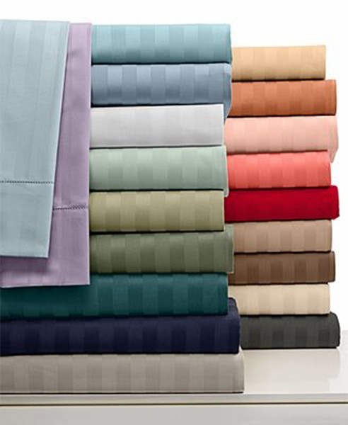 Luxury 1500 Thread Count 100% Egyptian Cotton Sheet Sets (Style: Stripe) - SALE.