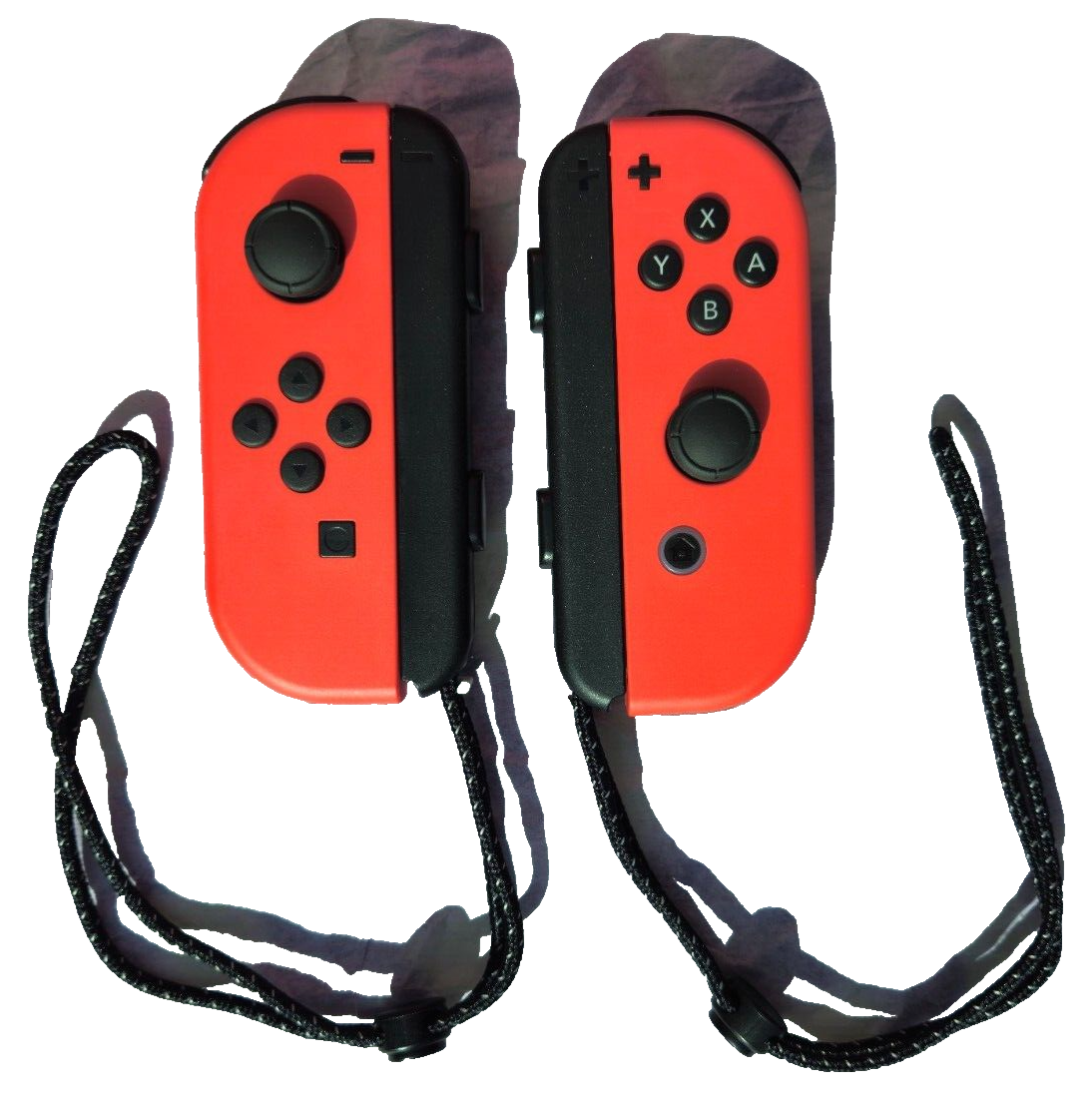 🎮 Mario Red Joy-Con's ONLY Controller Grip Straps Nintendo Switch OLED GENUINE