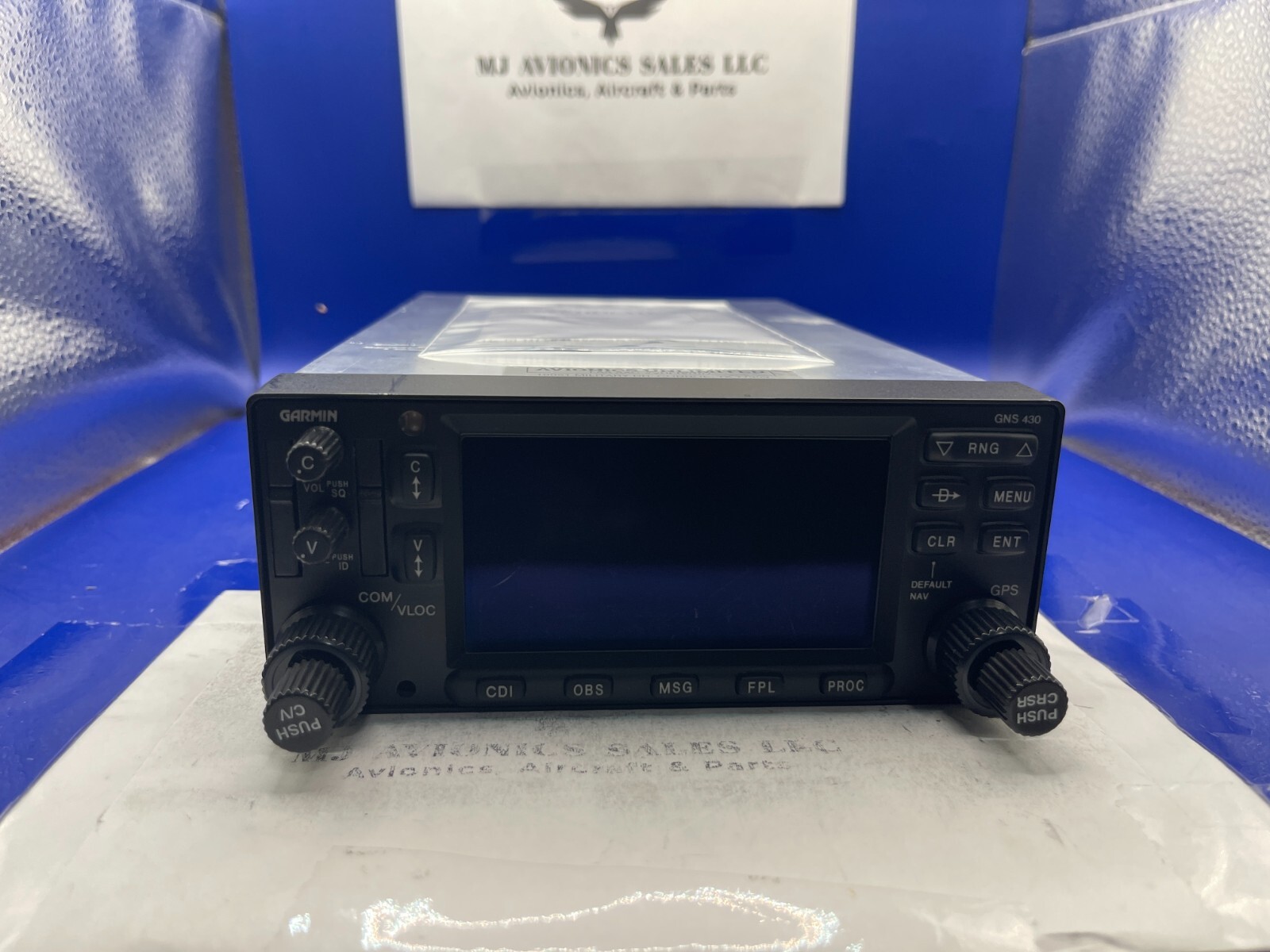 GARMIN GNS 430W WAAS GPS/NAV/COMM 28 VDC P/N 011-01060-45 WITH FAA FORM 8130-3