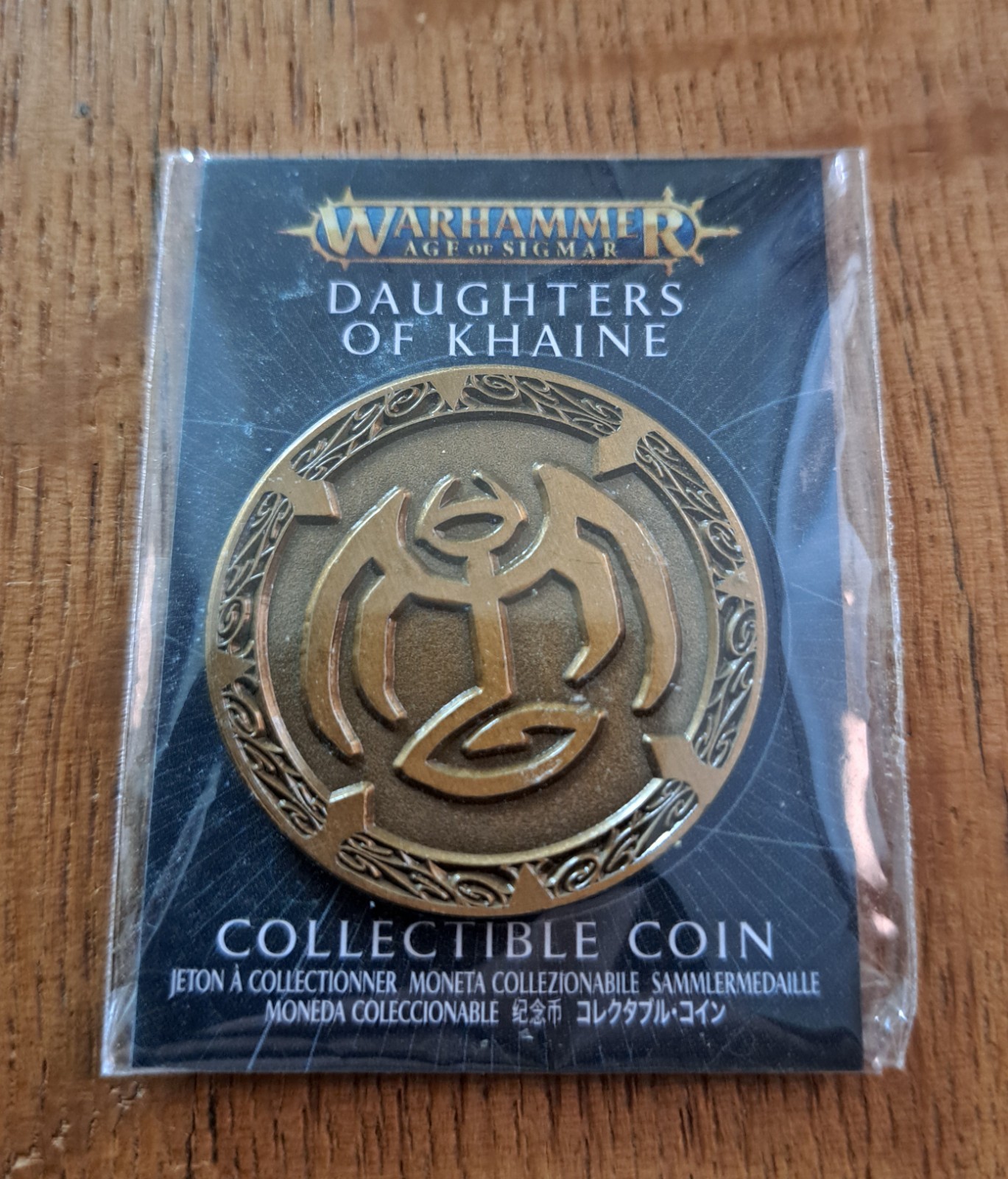 Warhammer Daughters of Khaine Collectible Coin