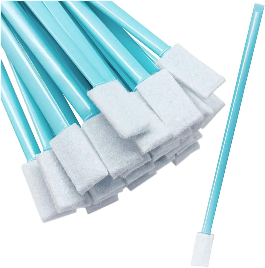Cleaning Swab Sticks, Small Cleaning Sponge Tip for Tight Spaces, Disposable Cre