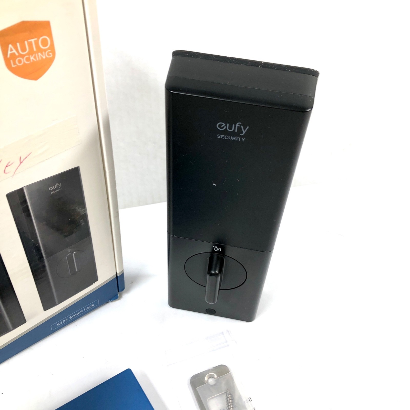 Eufy Security T8520J11 Smart Lock Wi-Fi Replacement Deadbolt - Black