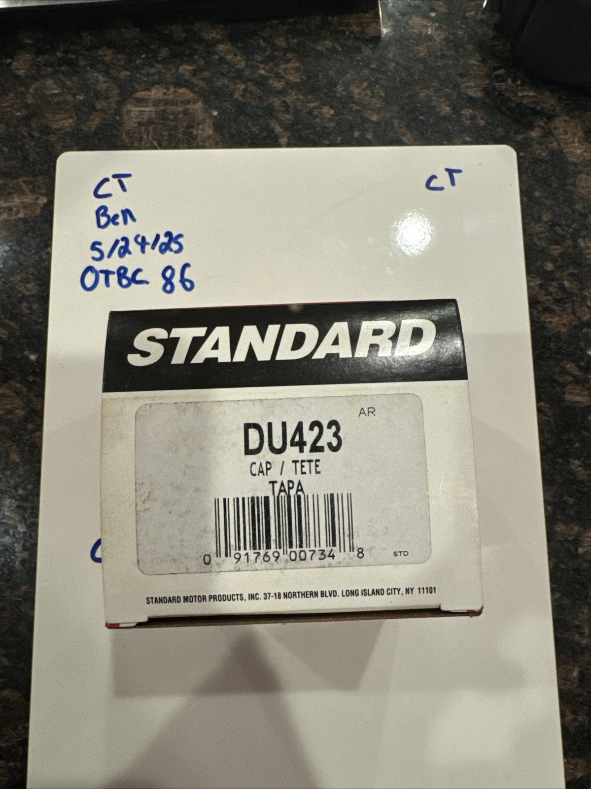 Distributor Cap Standard DU-423