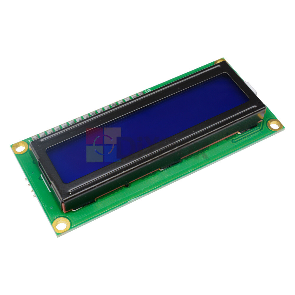 IIC/I2C/TWI/SP​​I Serial Interface 16X2 Character Blue 1602 LCD Display Module