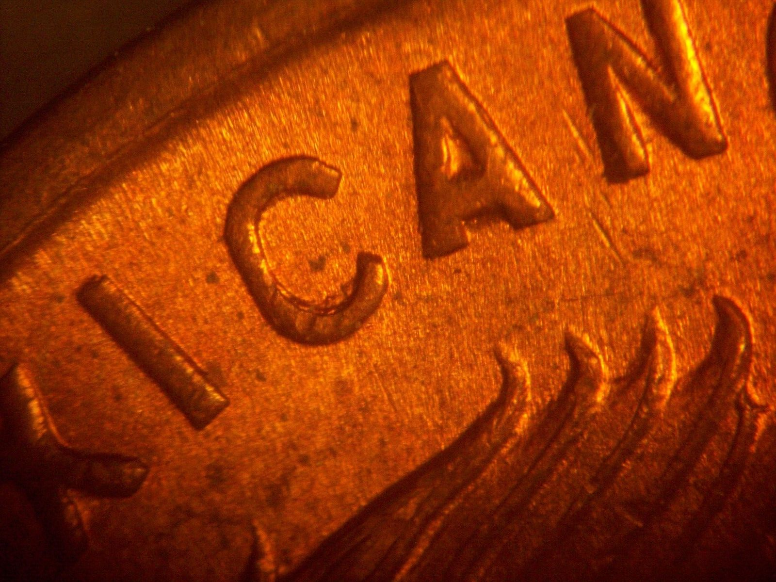 1960 one cent Strong Mexican doubled die REV coin