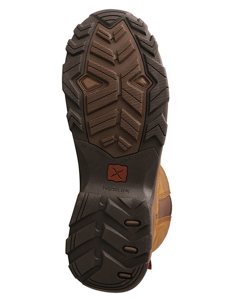 Twisted X Outdoor Boots Mens Hiker Leather Distressed Saddle MHKB003