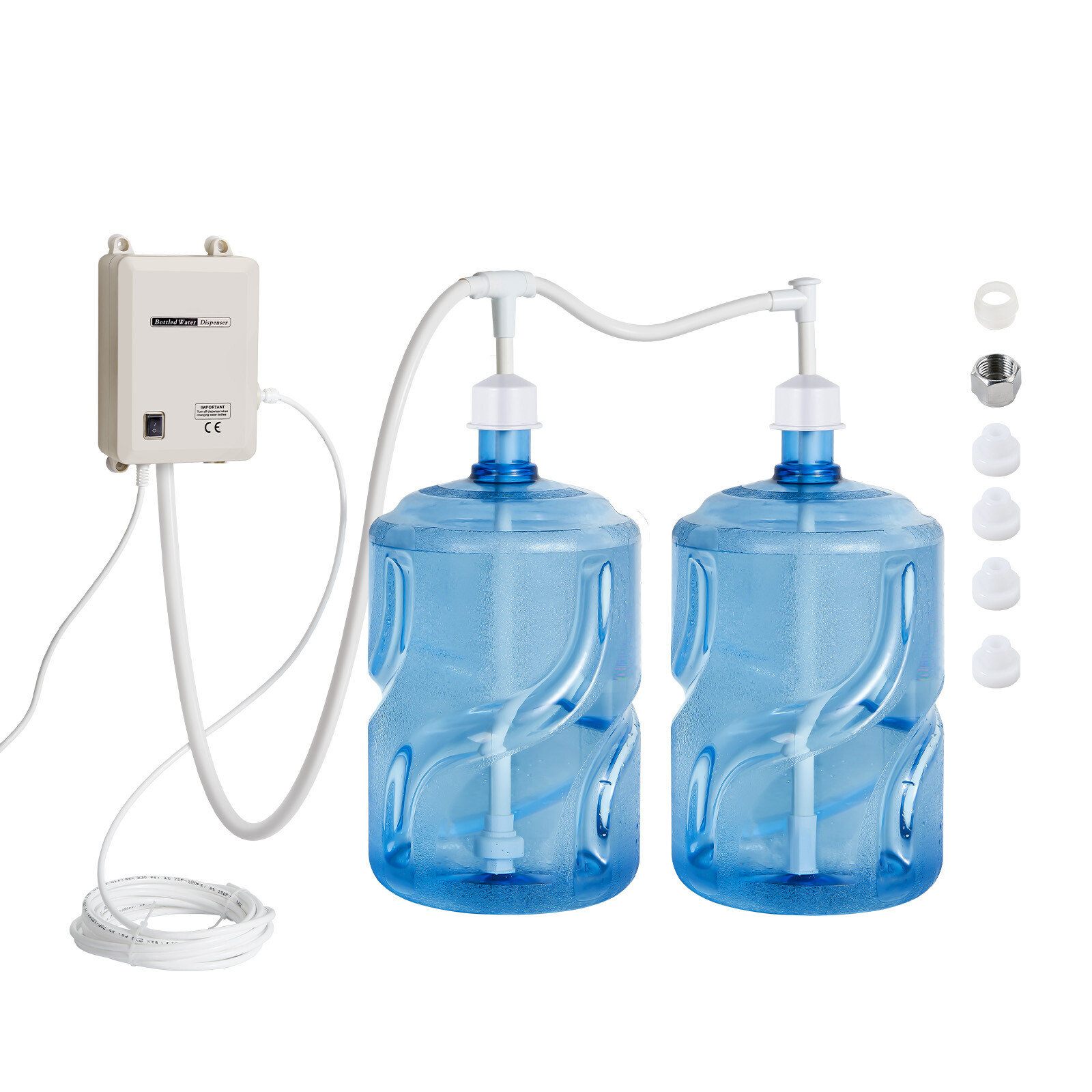 US 110V AC Bottled Water Dispensing Pump System Replaces Bunn Double Tubes