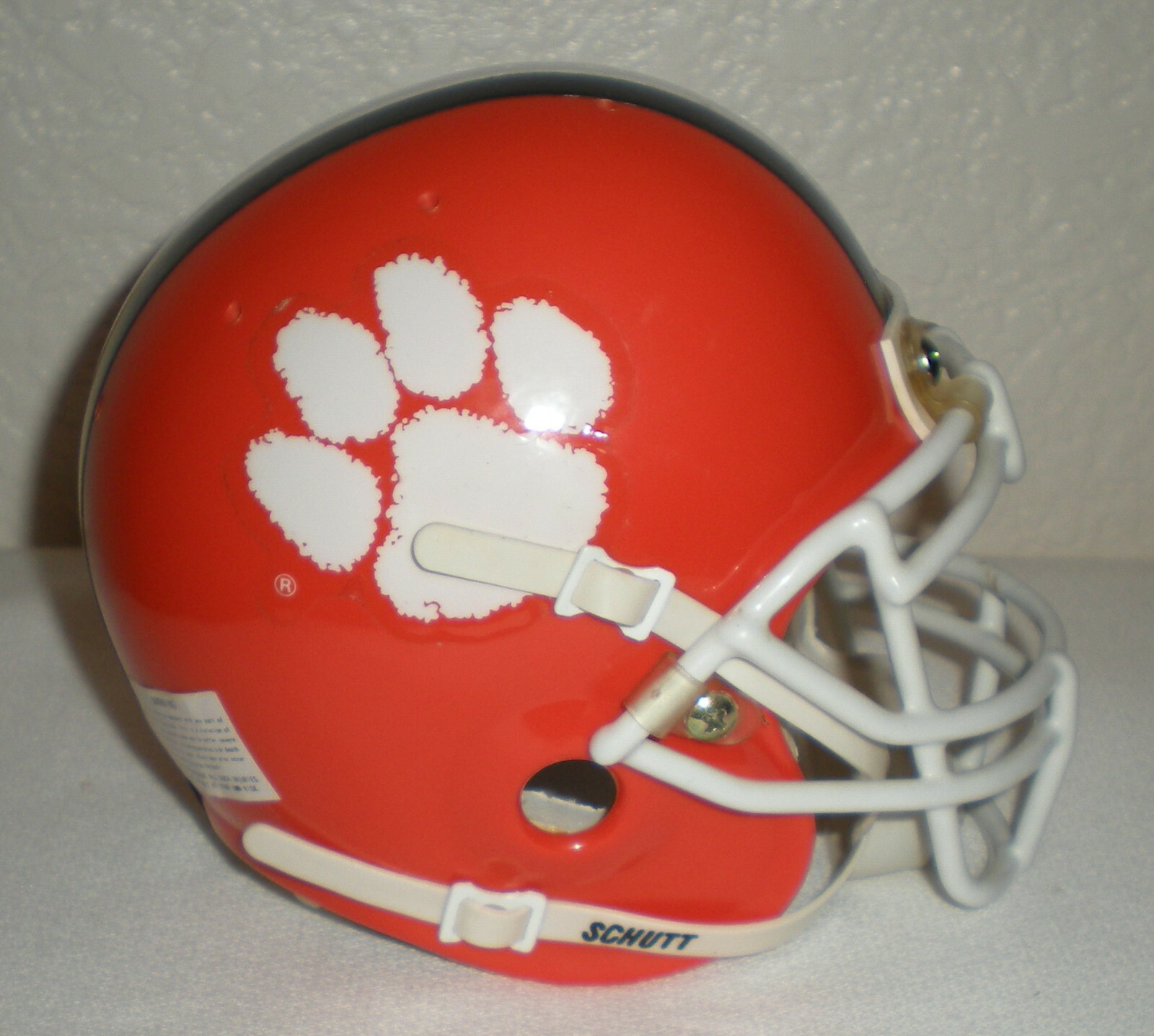 Schutt Clemson Tigers Football Mini Helmet - Used - No Box