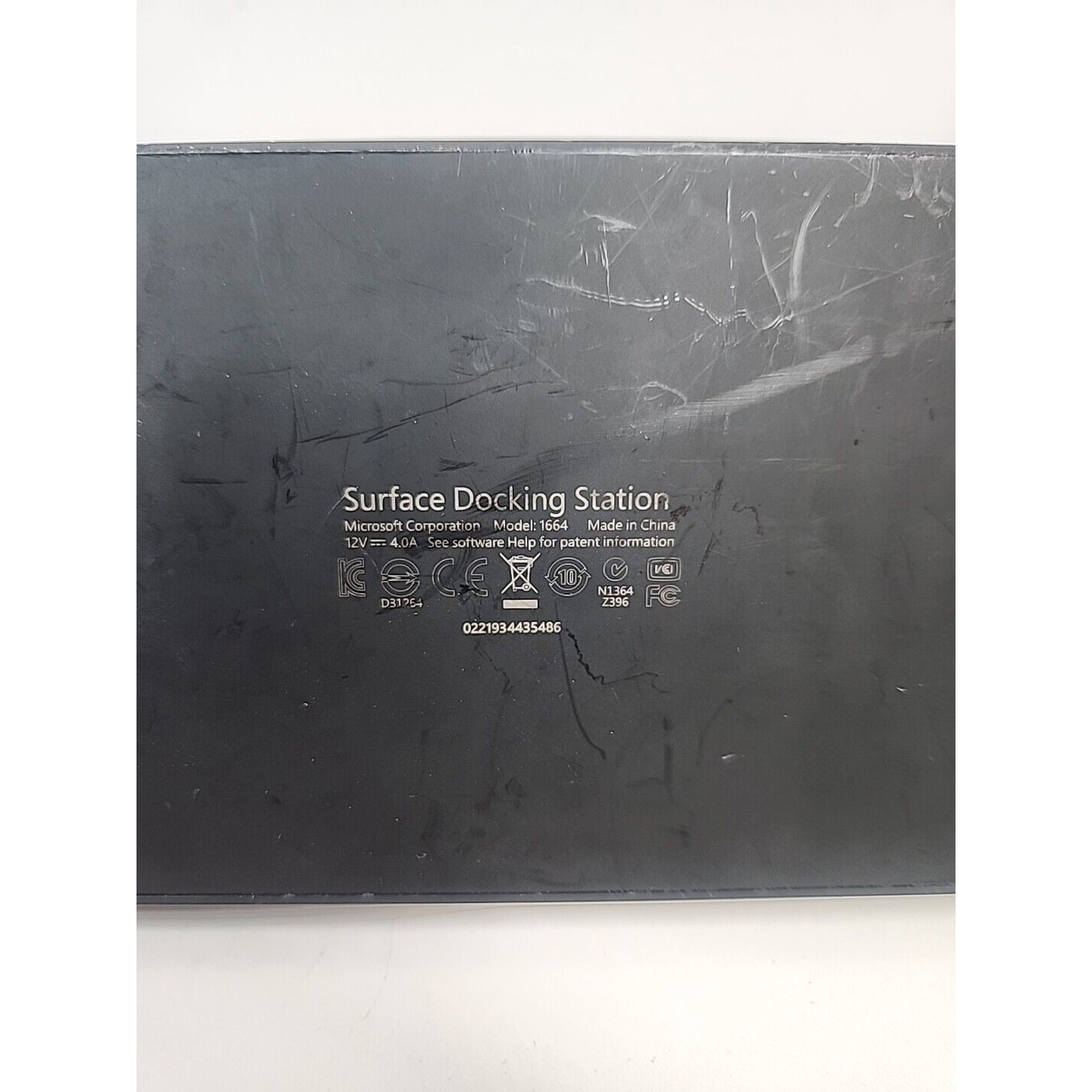 Surface Pro 3 Docking Station Model 1664 Untested See Description