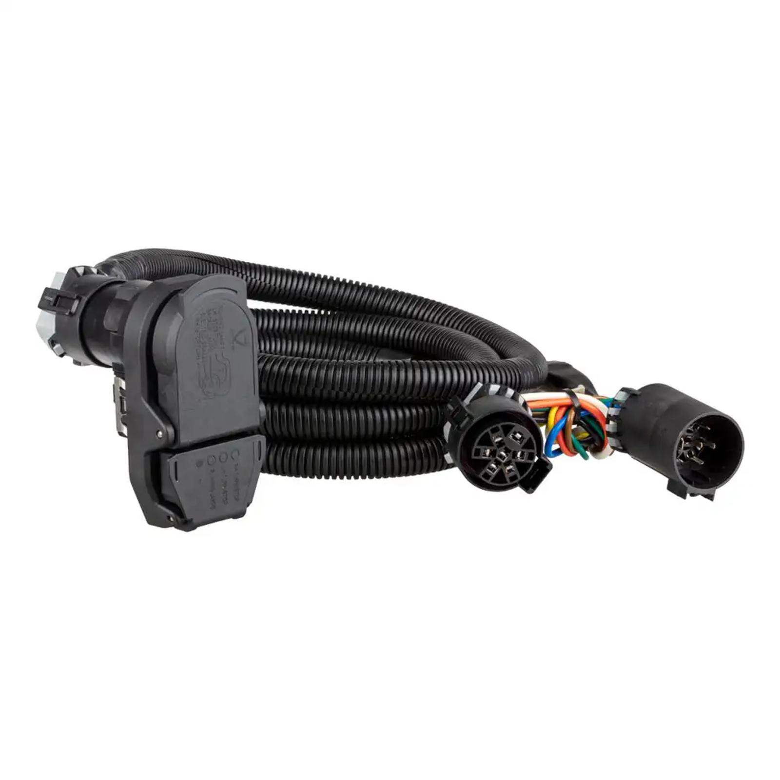 CURT 7' Custom 4-Way, 7-Way RV Blade Wiring Harness for Silverado Sierra