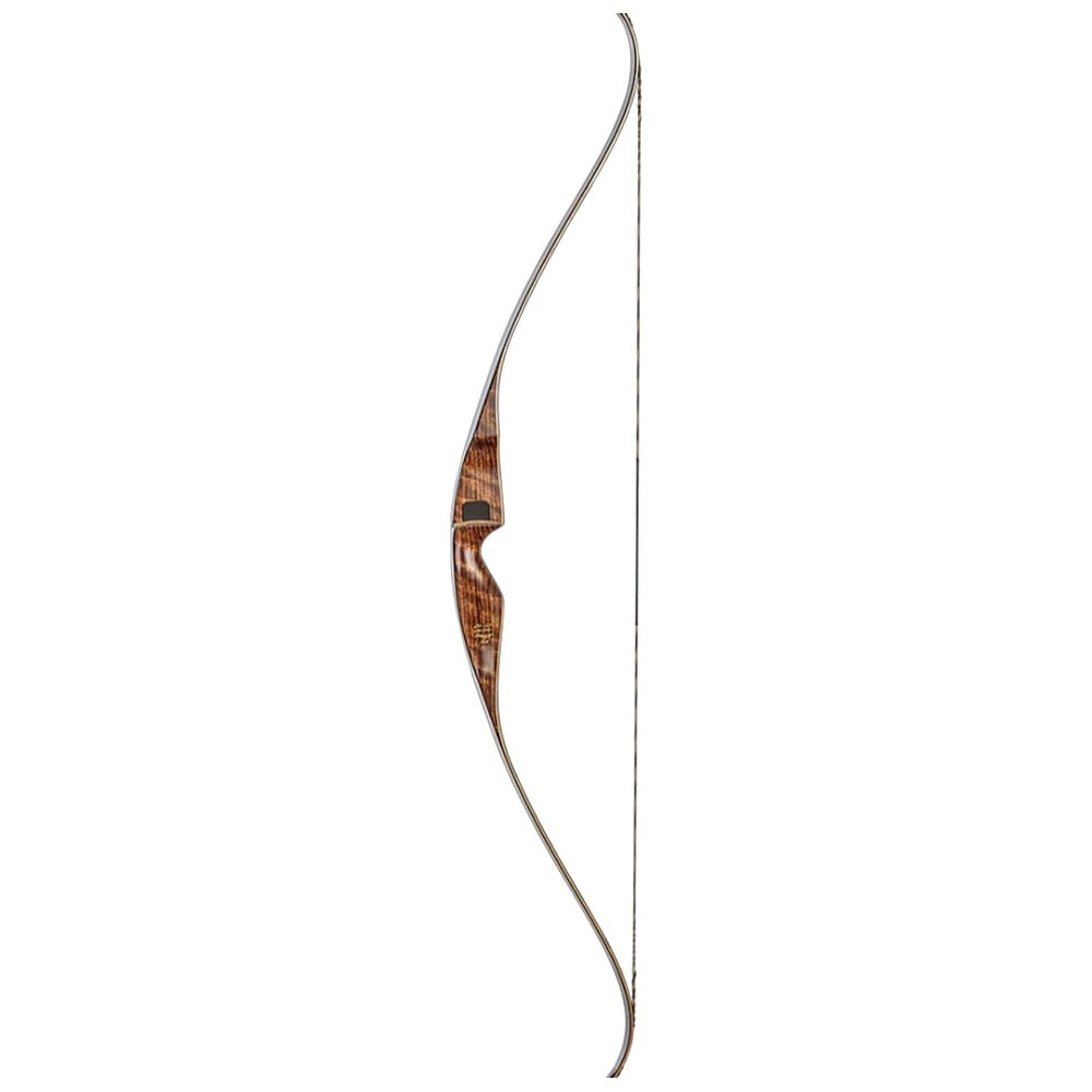 Bear Grizzly RH60 Shedua Recurve Bow Maple Laminate Black Fiberglass: AFT2086160