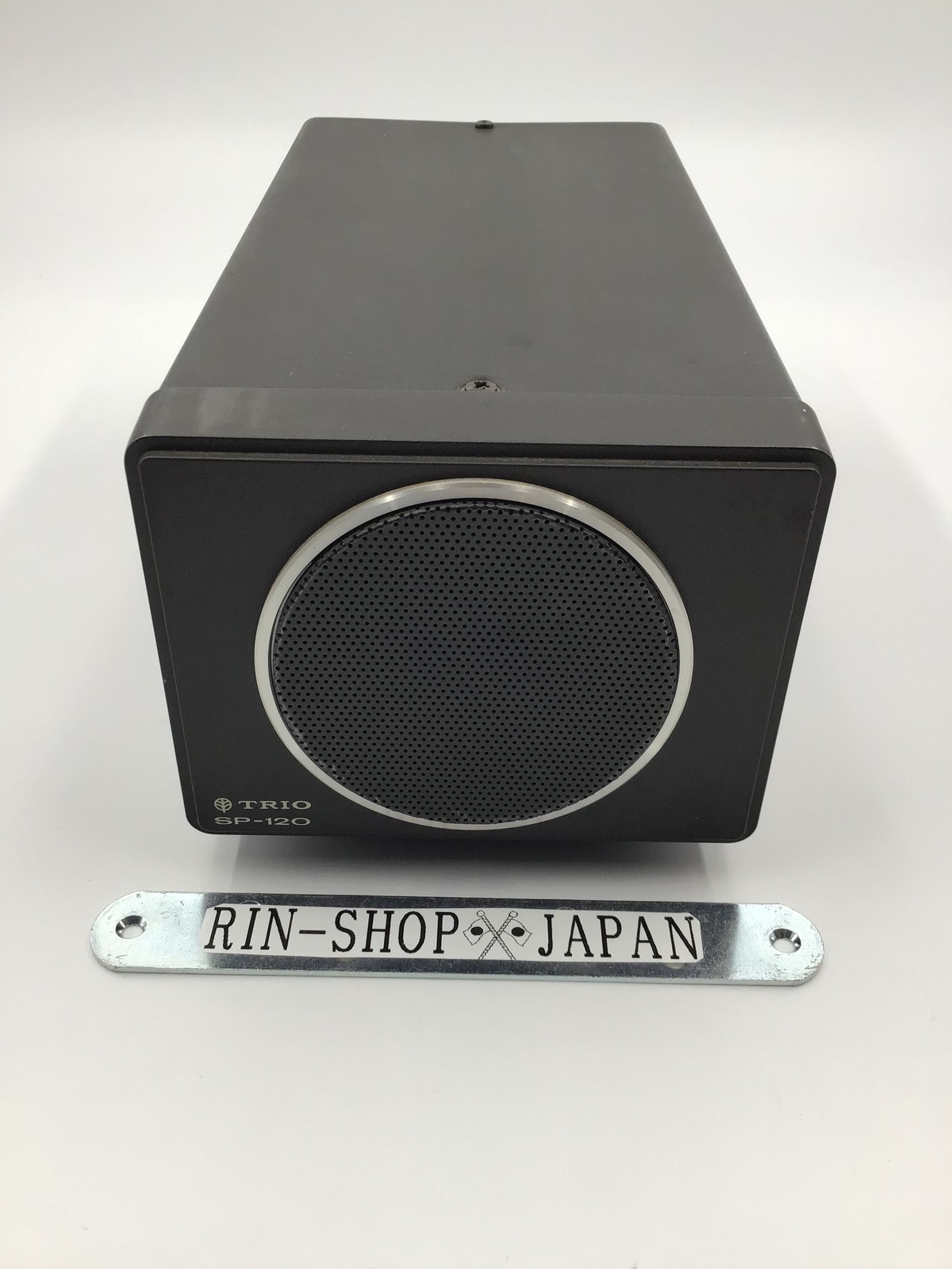 Vintage TRIO SP-120 External Speaker with Cable for Ham Radio Transceiver 8