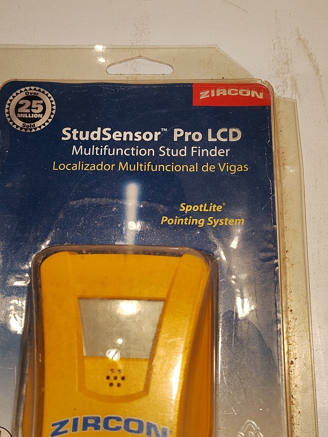 Zircon Stud Sensor Pro LCD Display Stud Finder Spotlite 2005 Open Box