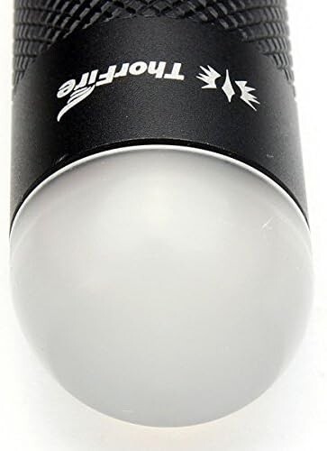 ThorFire Mini LED Keychain Flashlight Super Bright 120 Lumen 2 Pack.Uses CR123A