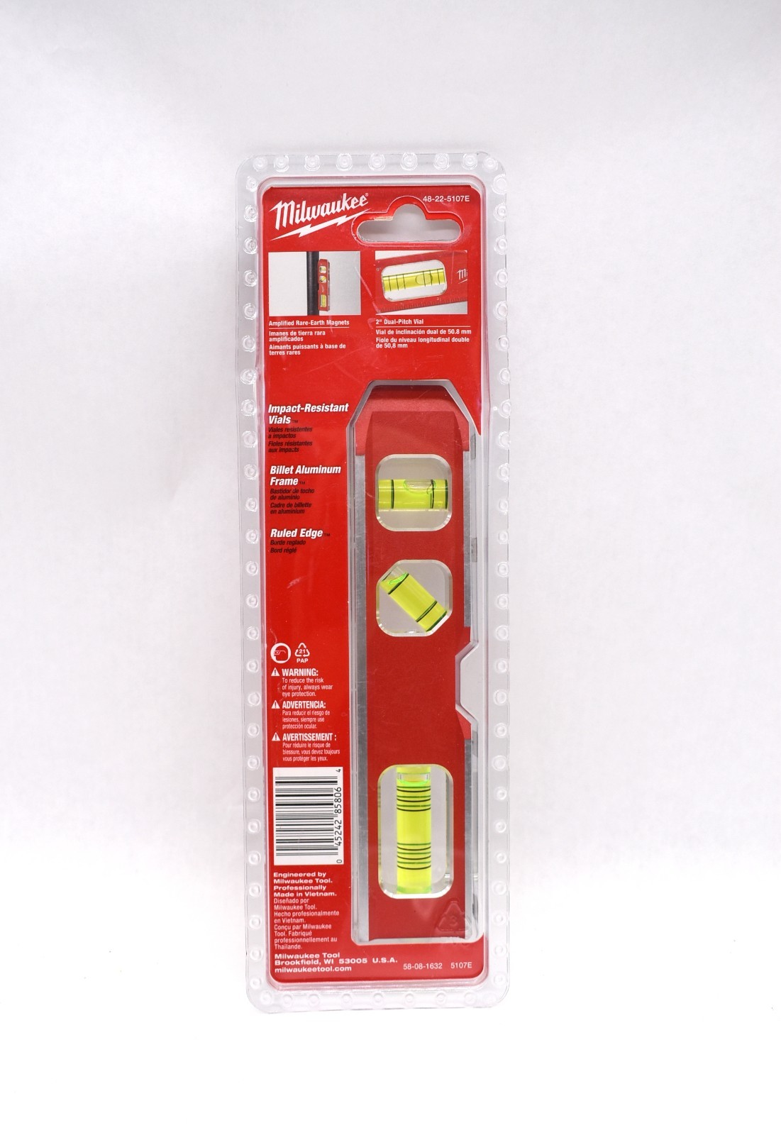 Milwaukee 48-22-5107 Torpedo Level - New!