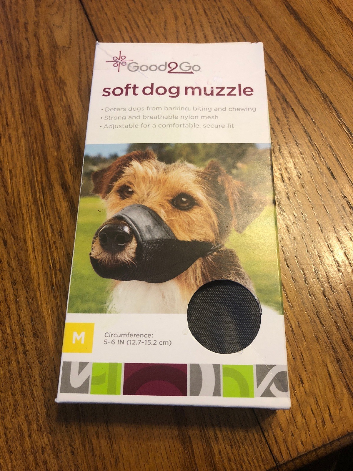 Good 2 Go Soft Dog Muzzle Size M  Typical Breed Beagles, Spaniels Ships N 24h