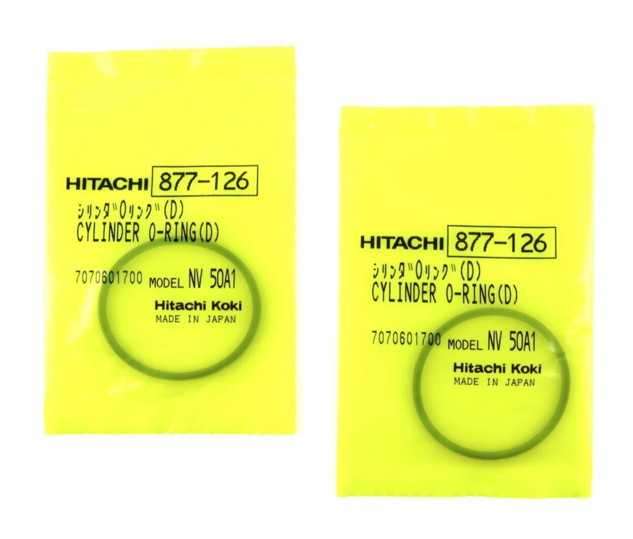 Hitachi 877-126 Genuine OEM O-Ring (D) Lot of 2