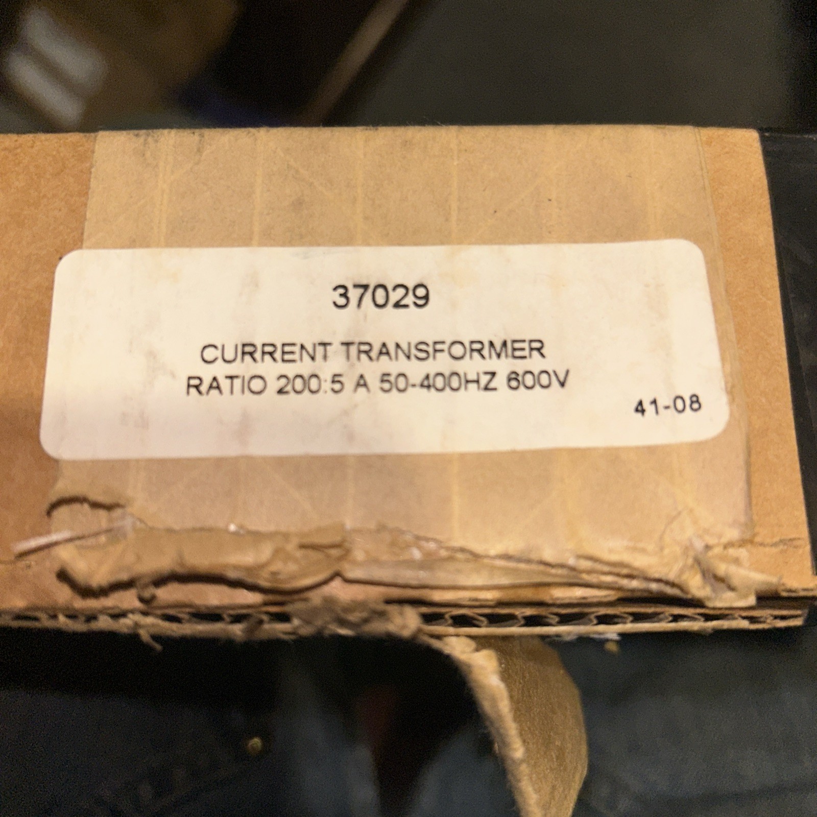 Current Transformer, 37029  Simpson / Noratel,Current ratio : 200.5