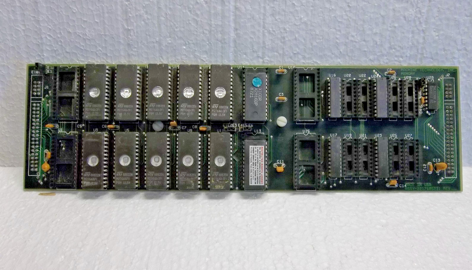Machine Technology  2217605231  Memory                                 9225f