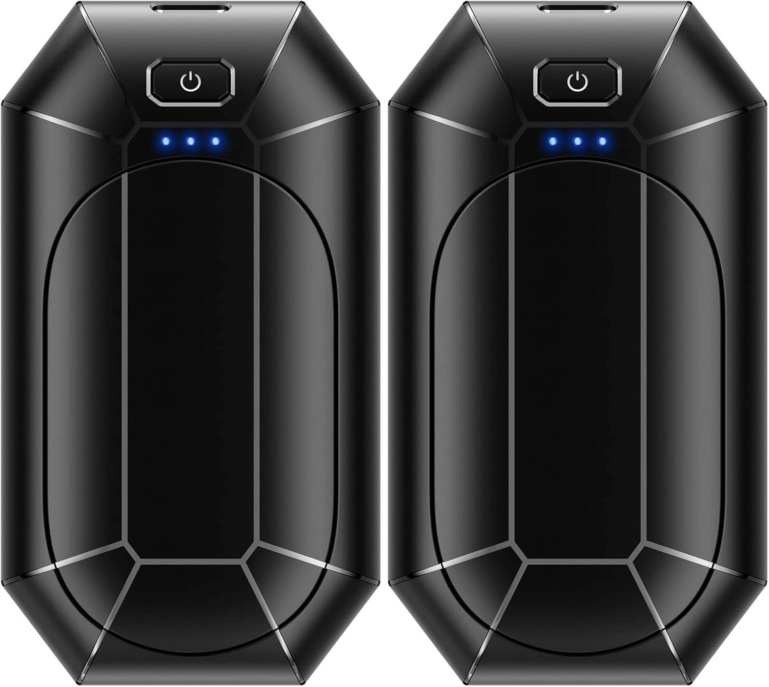 Hand Warmers Rechargeable,  2 Pack 4000Mah Electric Portable Pocket Heater, Heat