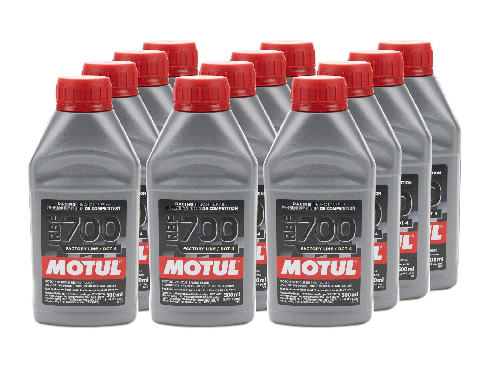 Motul 111257 RBF 700 Brake Fluid Case 12 x 500ml Bottles