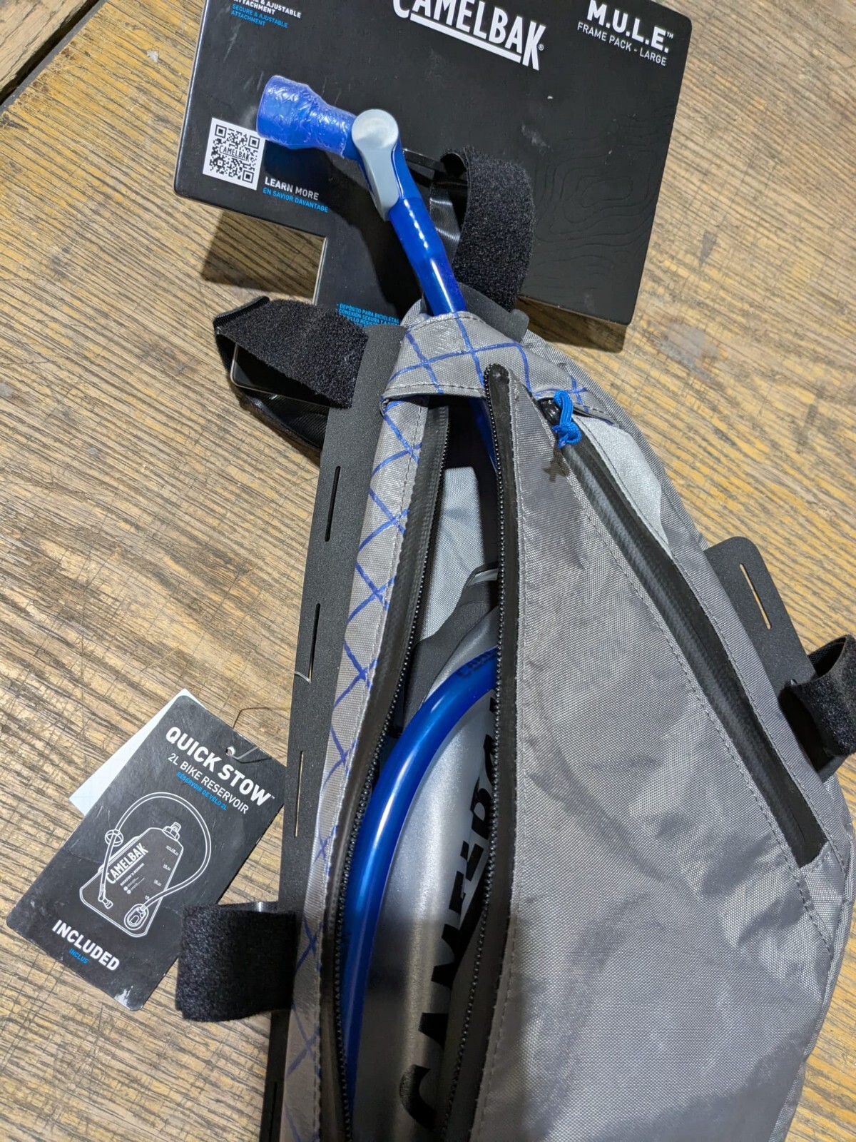 CamelBak M.U.L.E. Bikepacking Waterproof Triangle Frame Pack - 2 Liter Bag