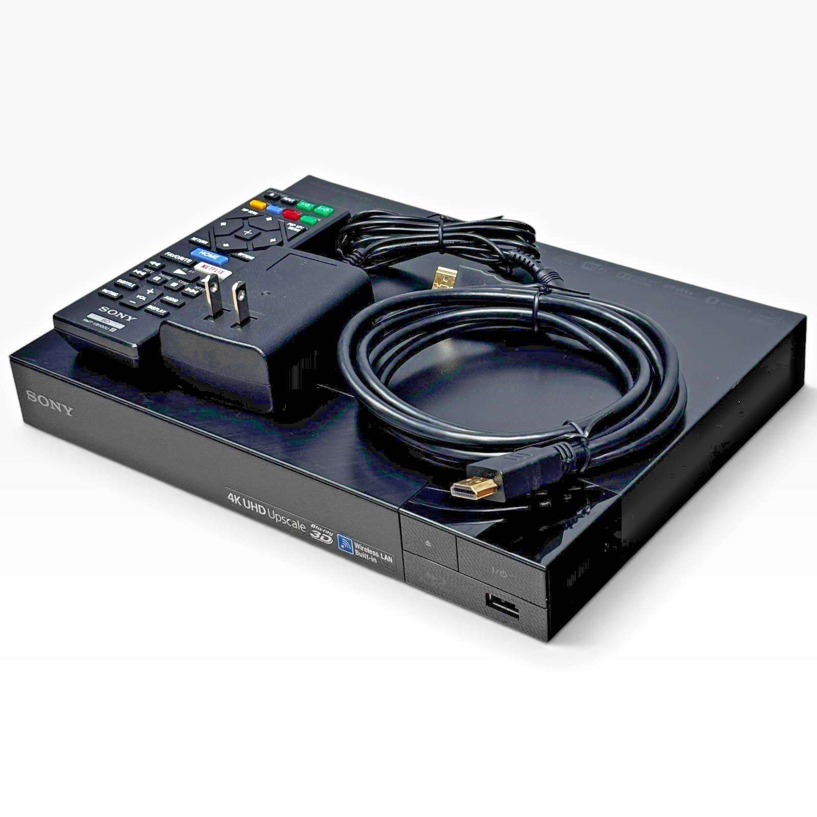 Sony BDP-S6500 4K Upscaling 3D Wi-Fi Blu-ray / DVD Player Bundle