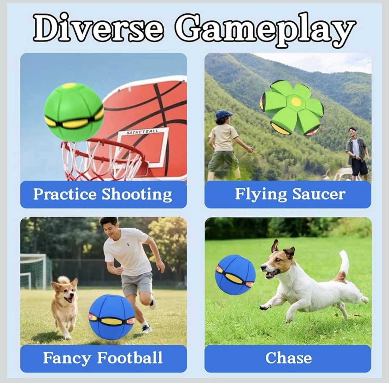 Magic Ball, Magic Meta Ball, Dual Form Freely Switchable, Magics Bouncing Ball