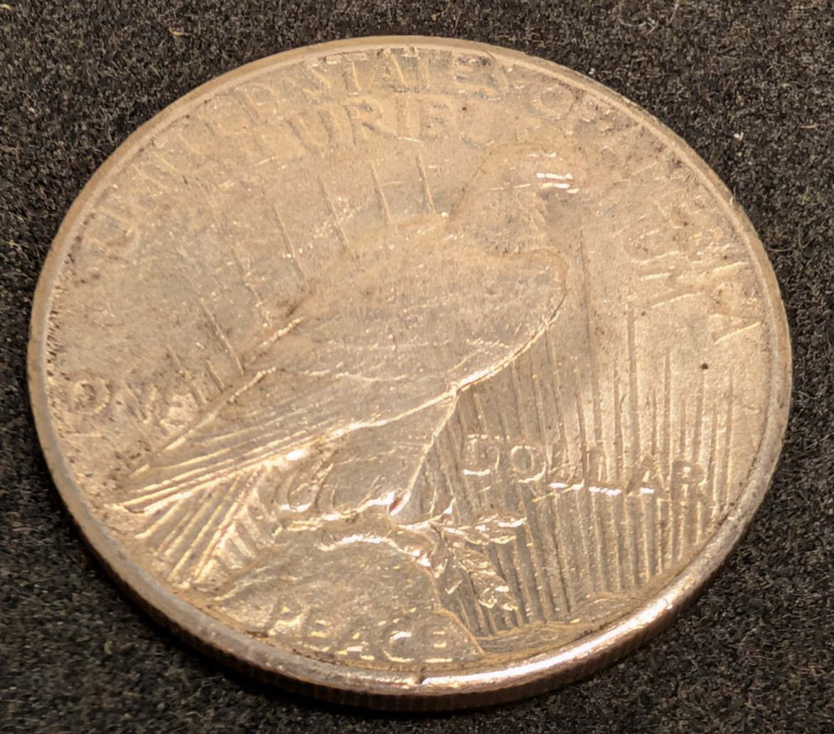 1927P Silver Peace Dollar XF 260212