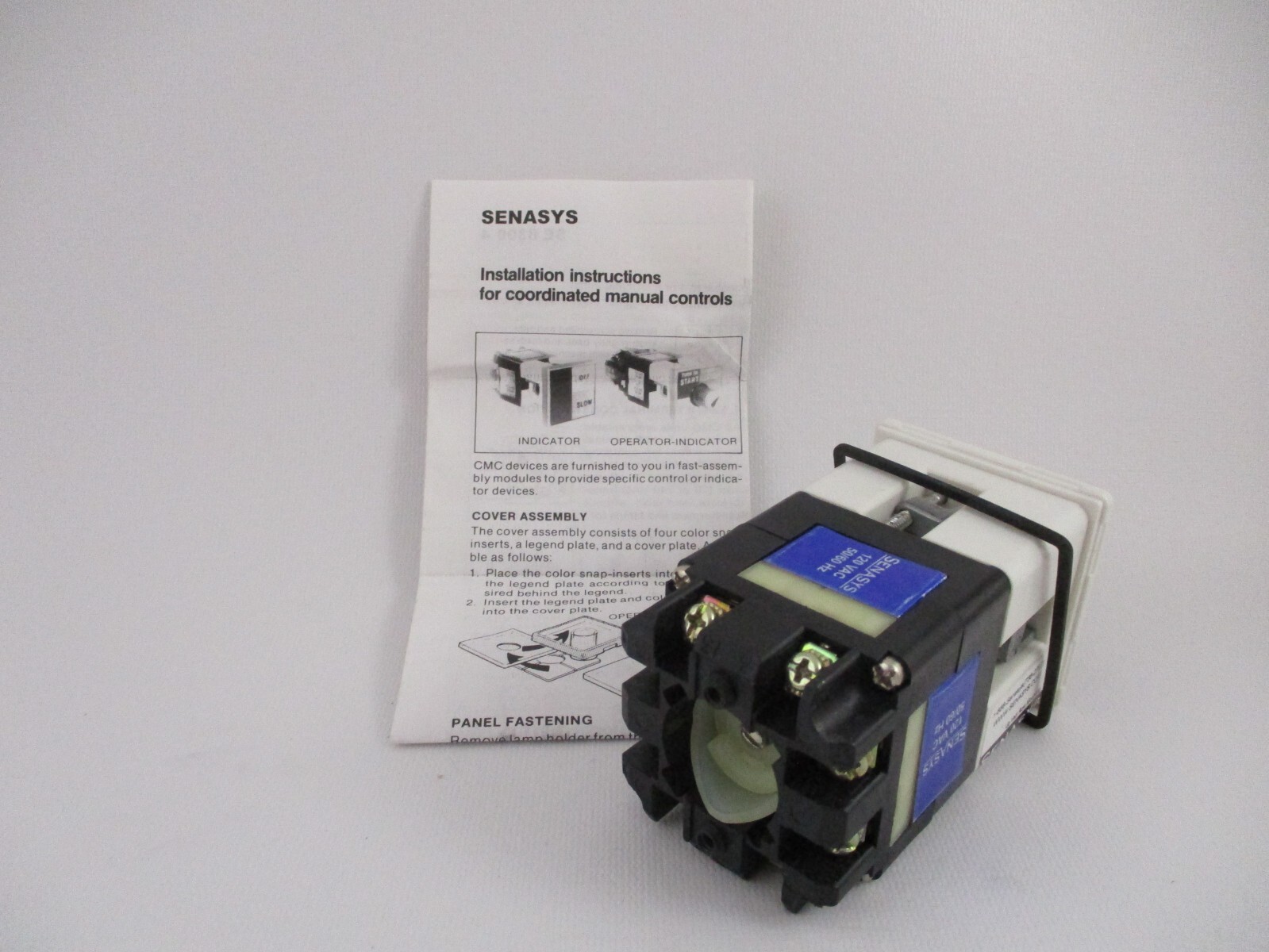 SENASYS 3 POSITION SELECTOR SWITCH 914PGC511MC *NO FACE PLATE/ UNIT ONLY* NEW