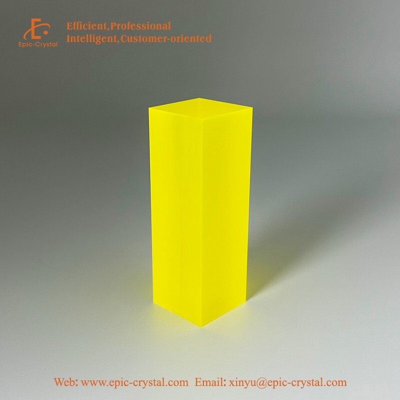 GAGG all side polished 3x3x30mm scintillator