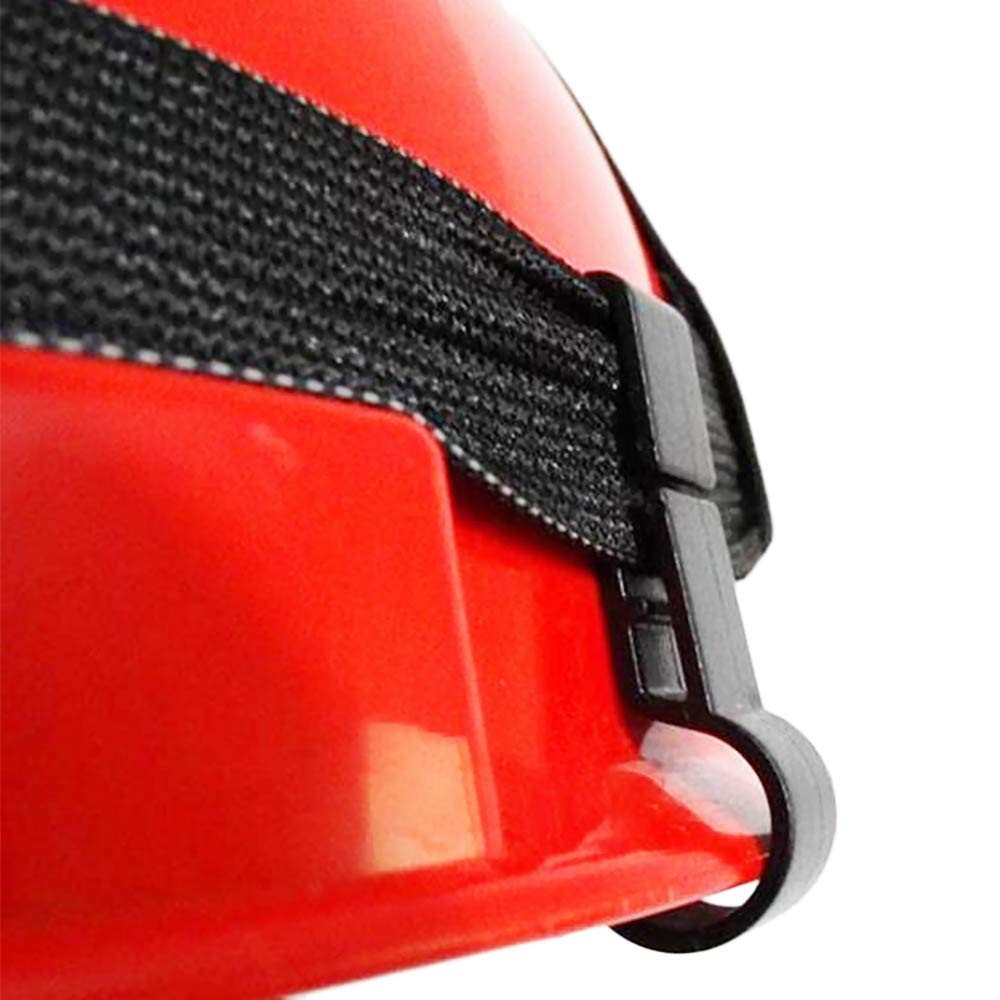 10 Pack Helmet Clips for Hard Hat Headlamp Mount Narrow Edge Helmets