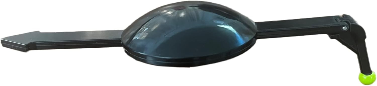 Billiards Angle Trainer - Precision Pool Black, with neon green aiming point