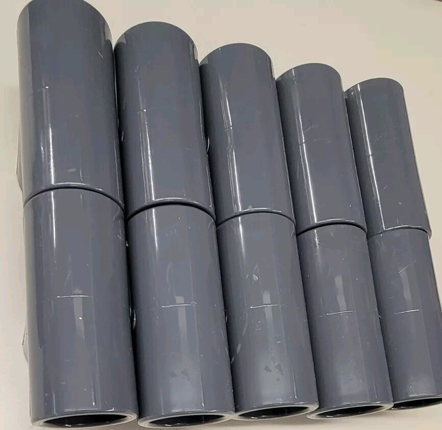 Plumbing Tee PVC Schedule 80 1" X 1" X 1" Tee Lot Of  10