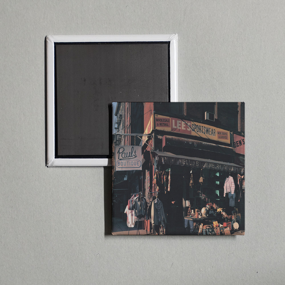 Beastie Boys - Paul's Boutique (20th Anniversar Album Cover Locker Fridge Magnet