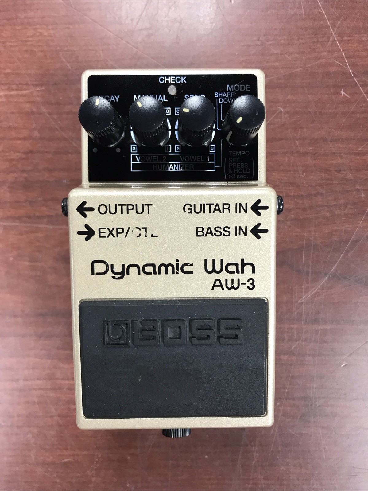 BOSS AW-3 Dynamic Wah Guitar Effects Pedal