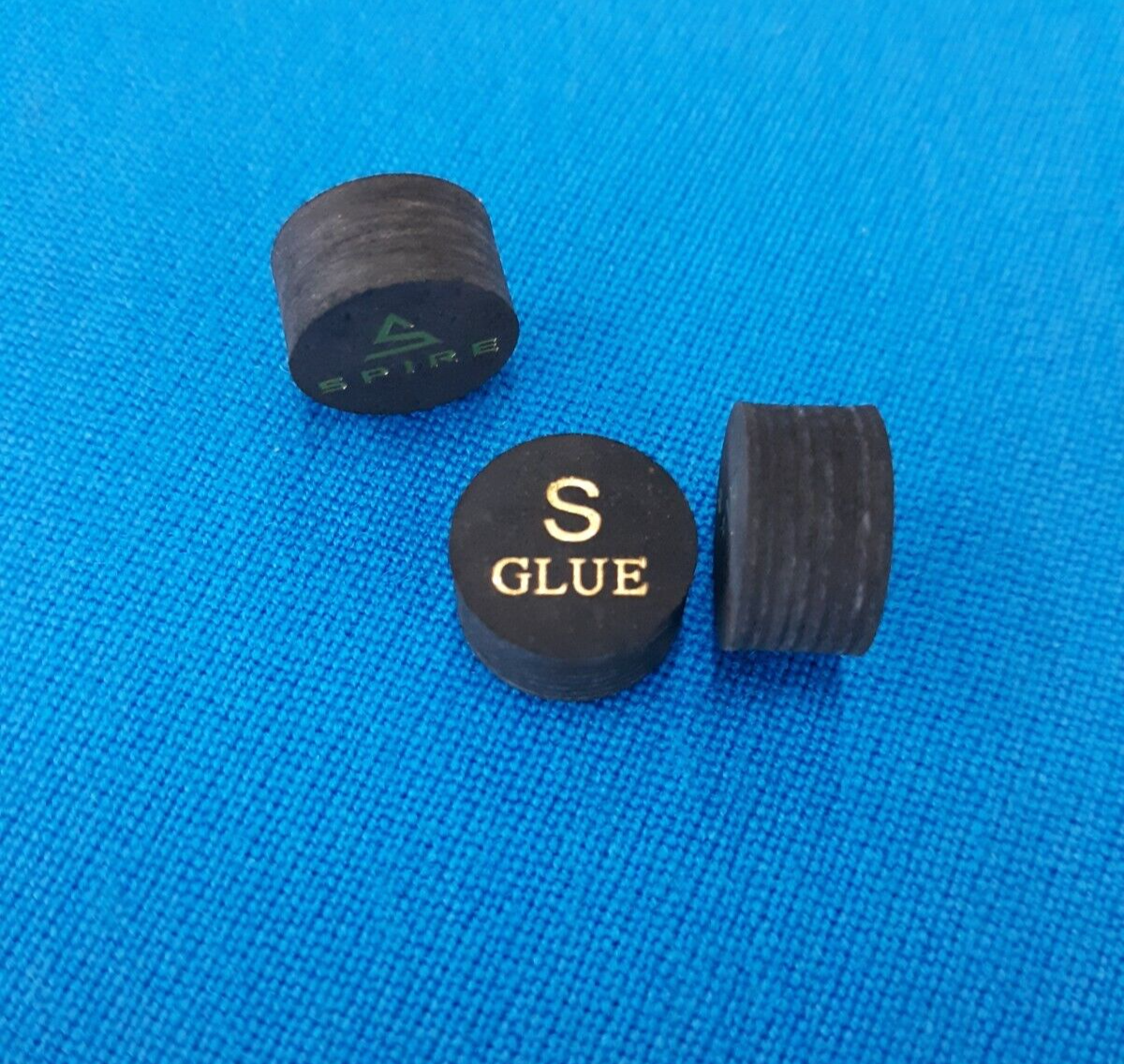 Spire Black Multi-Layered Leather Tip - Soft, Medium, or Hard