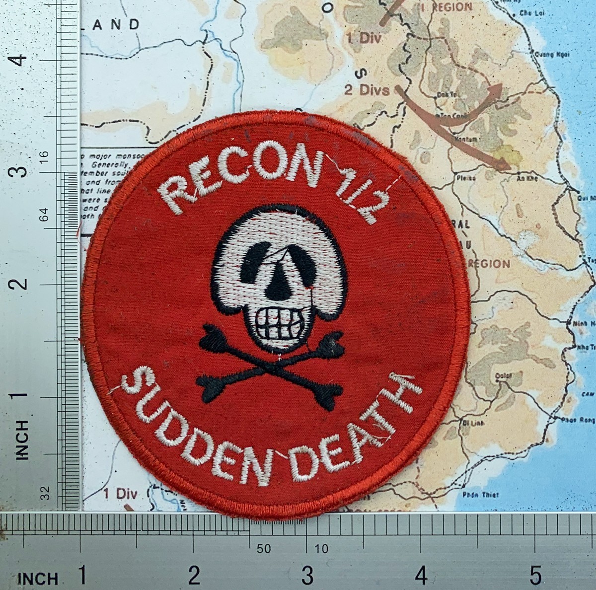 1 patch , recon 1/2 , dudden death , skull , recon , p2-2