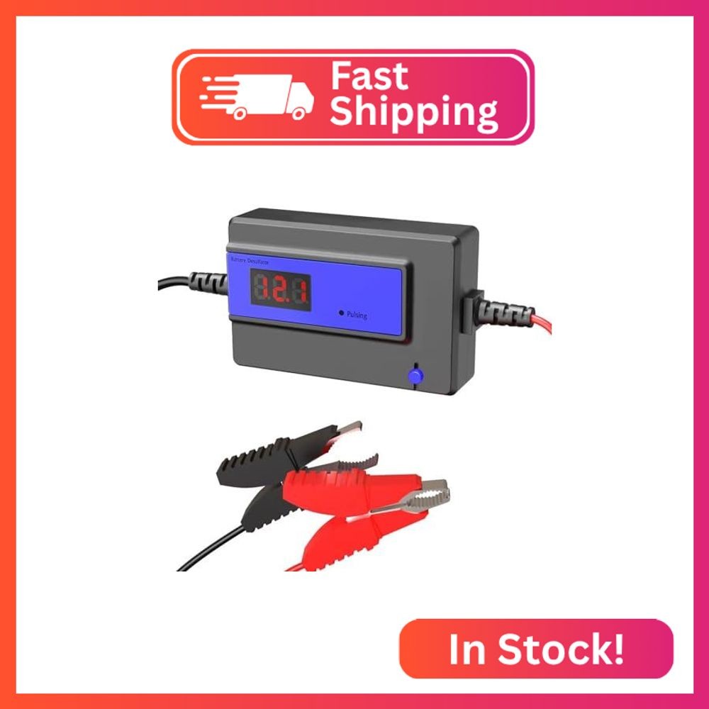 12V,24V,36V,48V Battery Desulfator, Automatic Plus Repair Reconditioner Extend B
