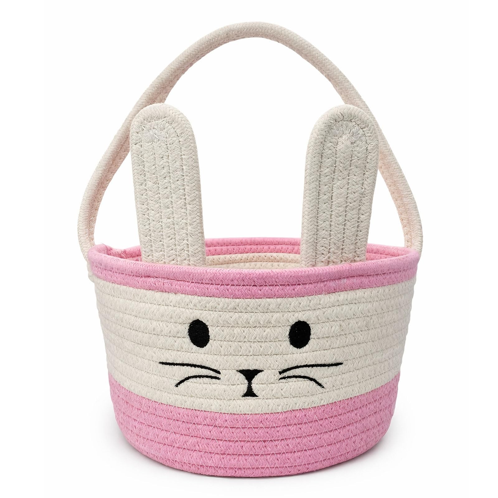 Easter Baskets for Kids, Easter Basket, Easter Bunny Baskets with Handle for ...