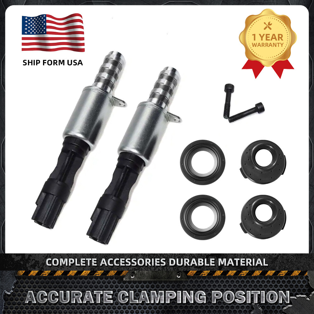 2PCS VCT VVT Camshaft Timing Solenoid Valve For Ford F-150 4.6L 5.4L 6.4L 04-10