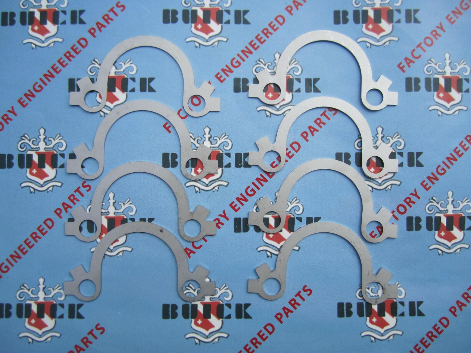 1957-1966 Buick Exhaust Manifold French Lock Set of 8| Stainless Steel