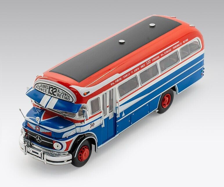 Mercedes Benz LO 1114 Bus Linea 132 1970 Argentina Rare Diecast 1:43