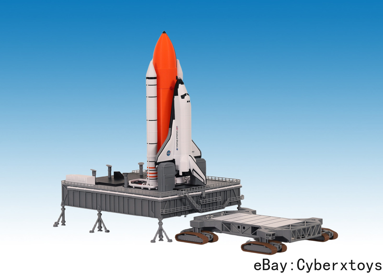 1:200 US NASA Space Shuttle Model Rocket Spacecraft 3D Model Builded