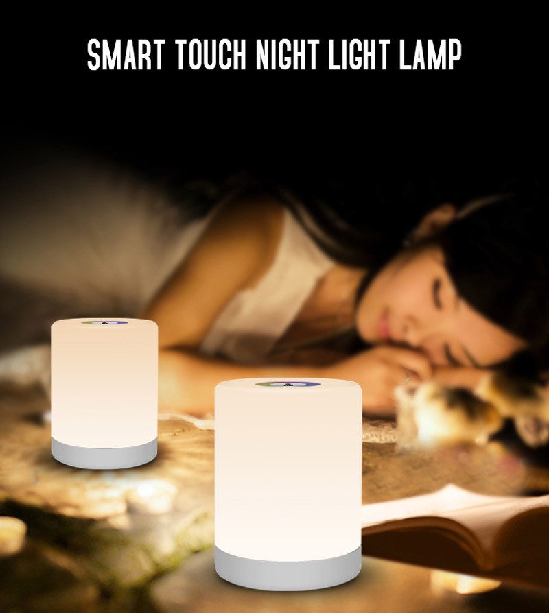 Color Changing Night Light for Baby Nursery Rechargeable Touch Light