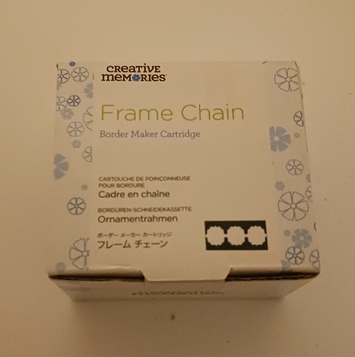 Creative Memories Border Maker Cartridge Frame Chain