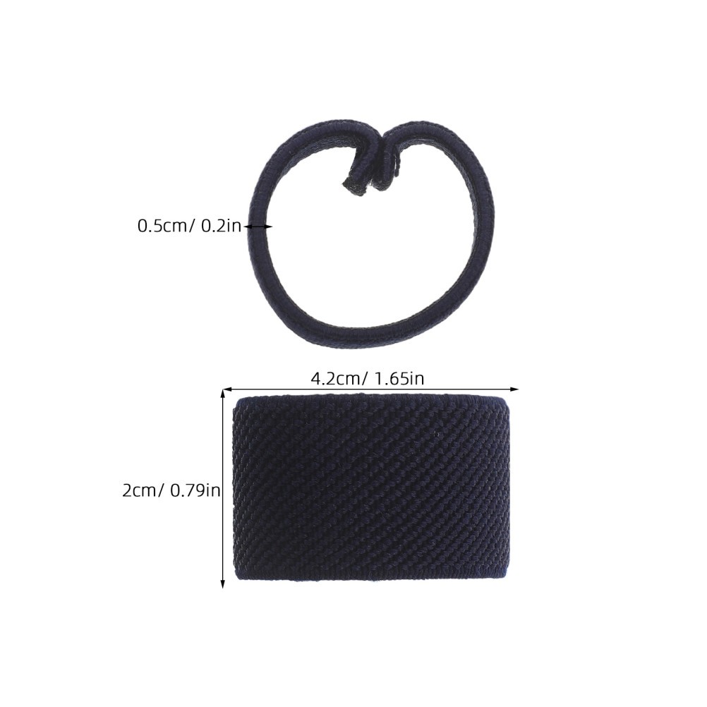 10pcs Elastic Belt Keepers: Nylon Belt Loop Strap, Utility Loop Stays, Webbing